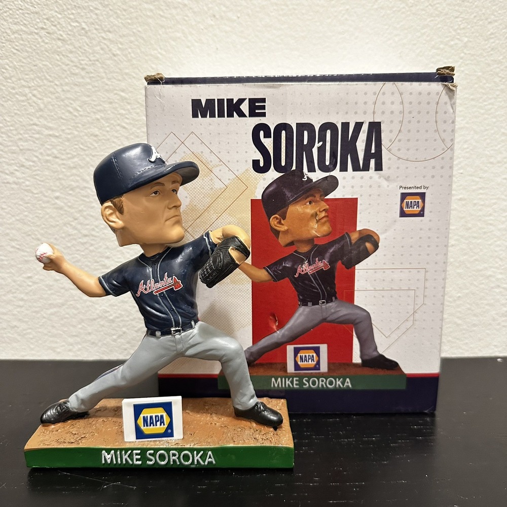 Mike Soroka Atlanta Braves NAPA SGA Bobblehead MLB Baseball Pitcher Number 40